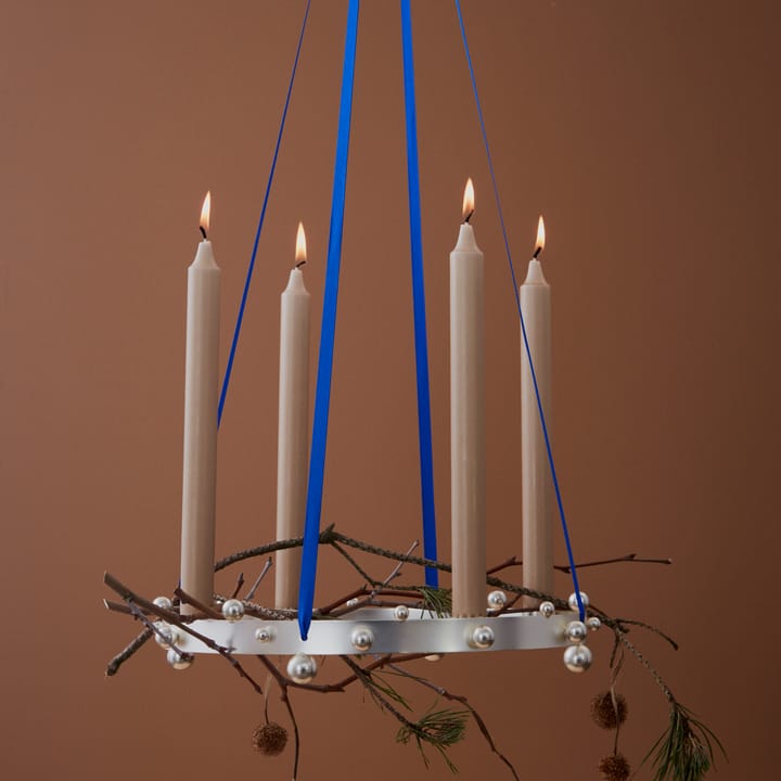Pearl adventsljusstake, Silver OYOY