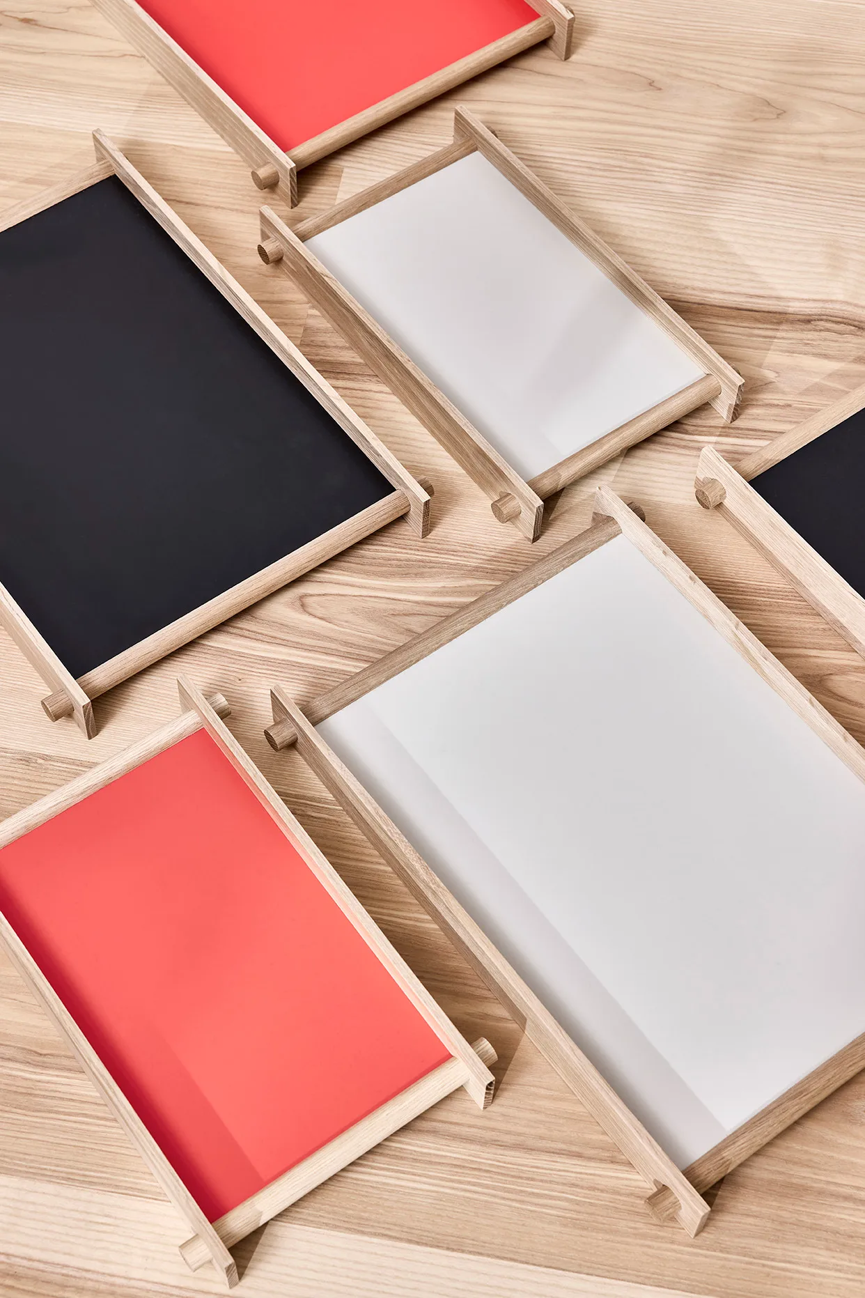 Pieni bricka small 23,5x36,5 cm, Black OYOY