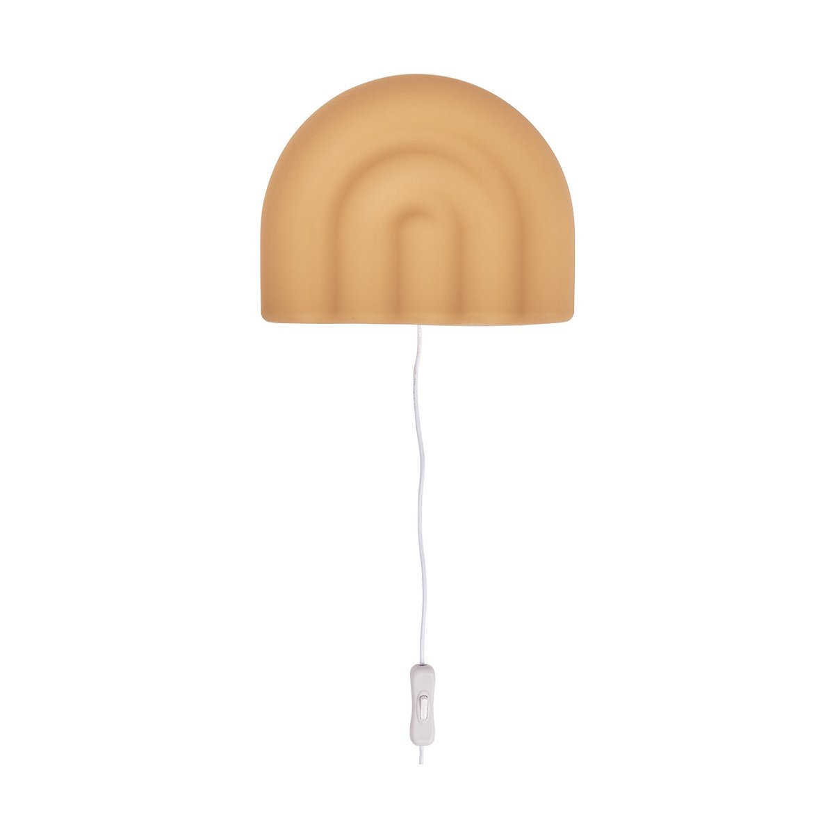 OYOY Rainbow vägglampa Light rubber | Skandinavisk Design | Vägglampor | Gul