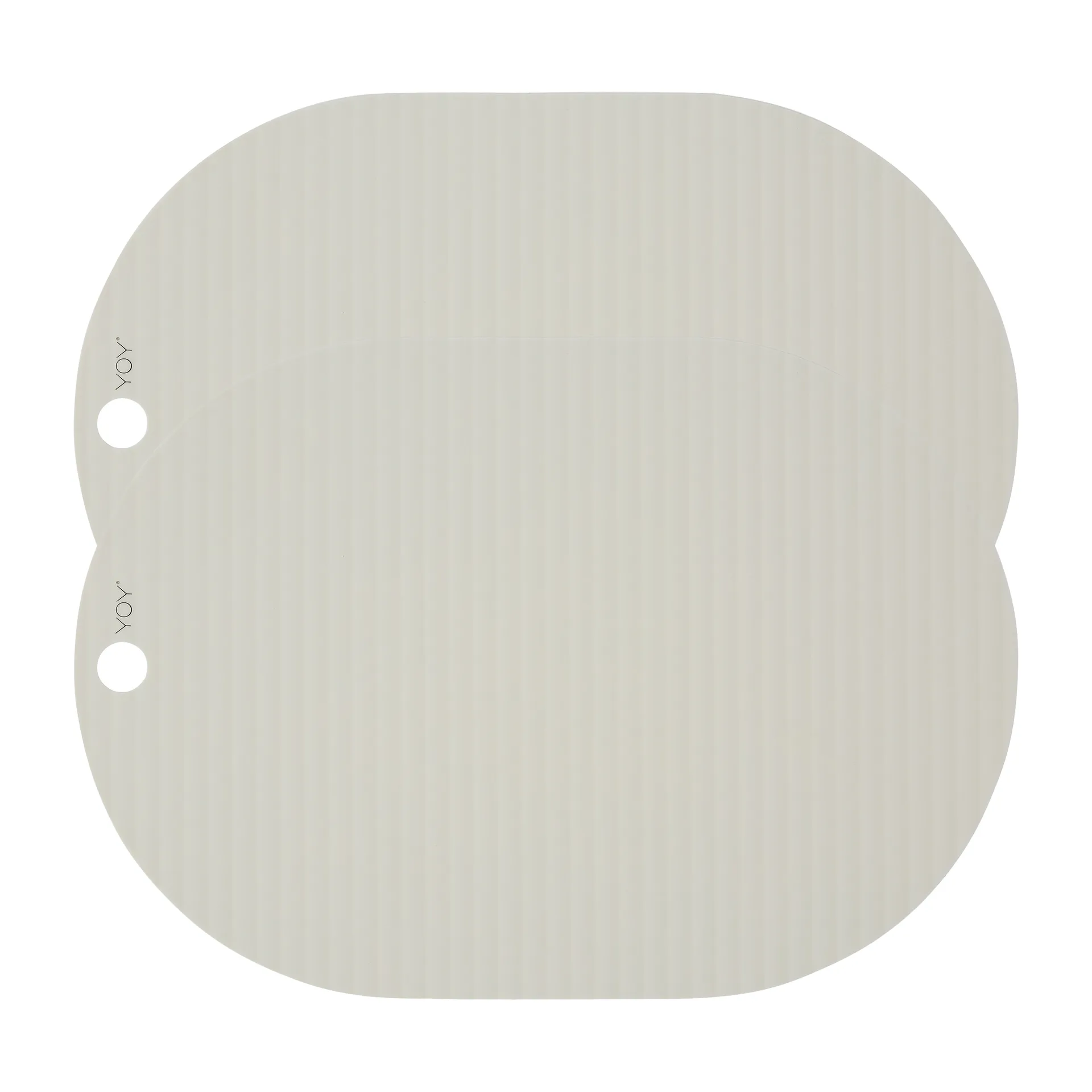 Ribbo bordstablett 2-pack, Off white OYOY