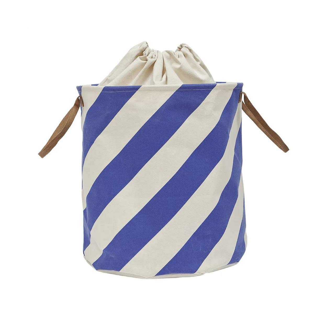 OYOY Sakki förvaringskorg 54 cm Optic blue | Skandinavisk Design | Förvaringskorgar | Blå