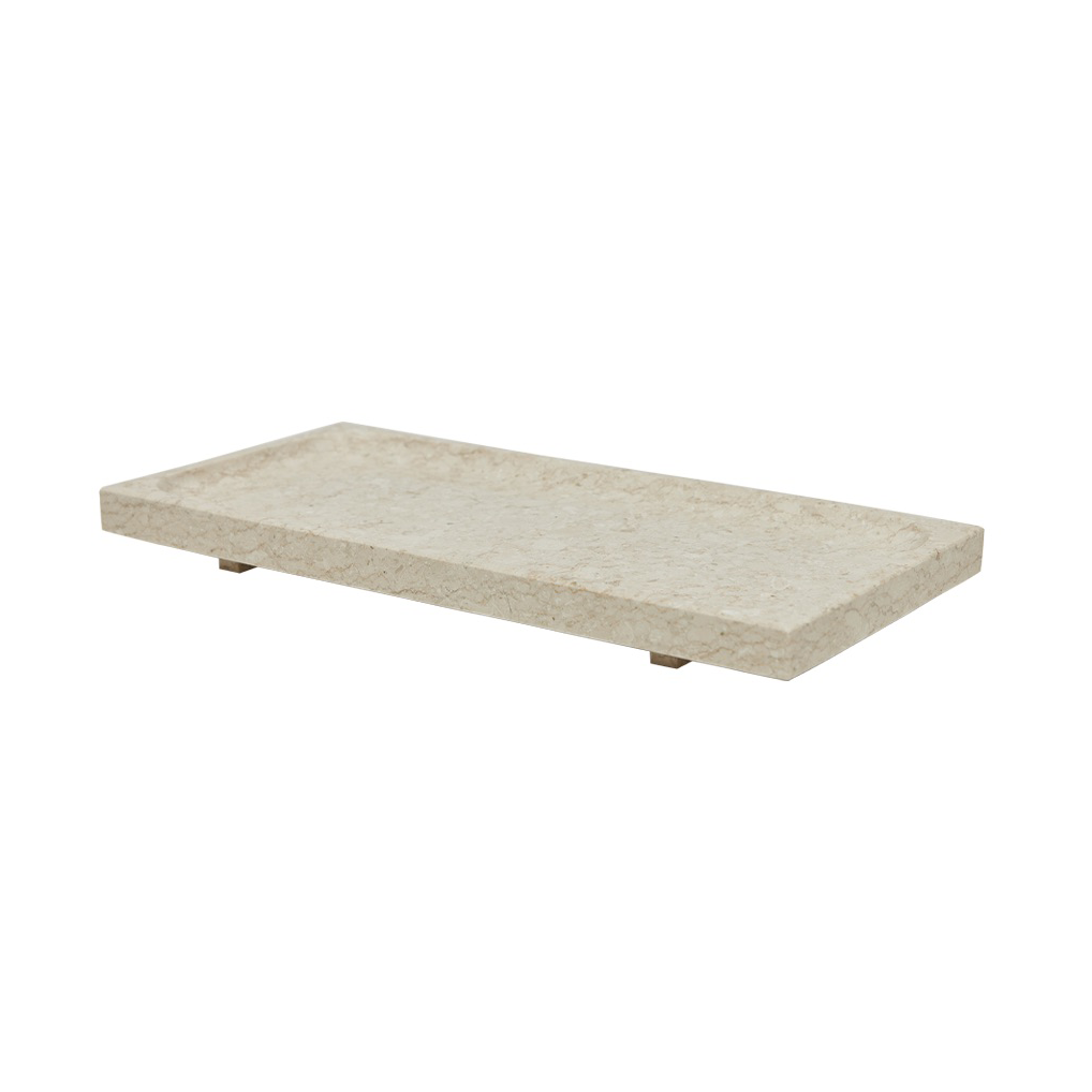 OYOY Savi marmorbricka 14x30 cm Beige | Skandinavisk Design | Brickor | Beige