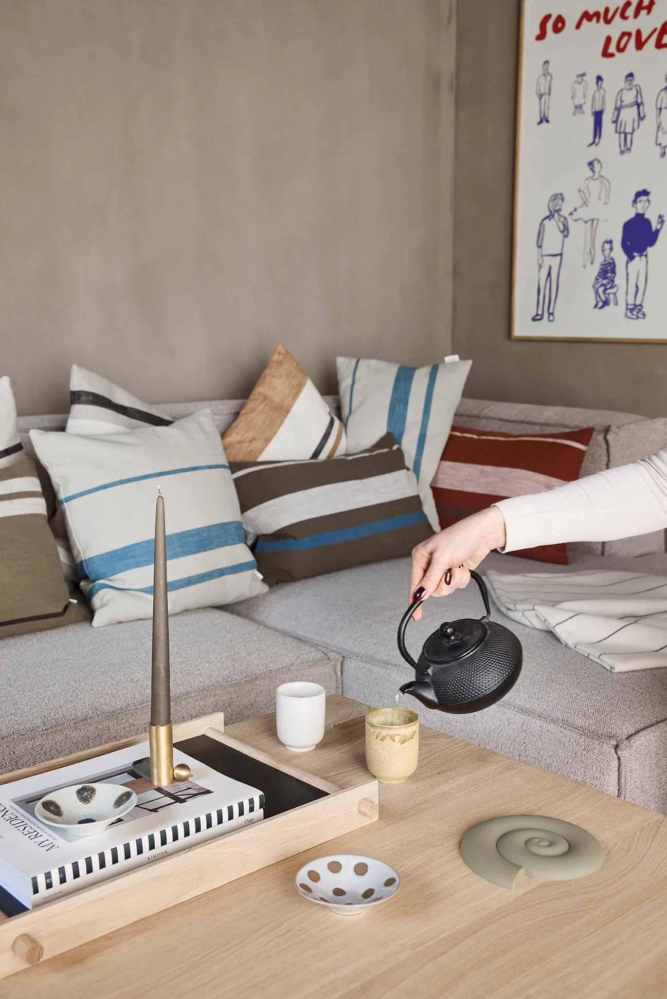 Sofuto kuddfodral 40x60 cm, Sienna OYOY