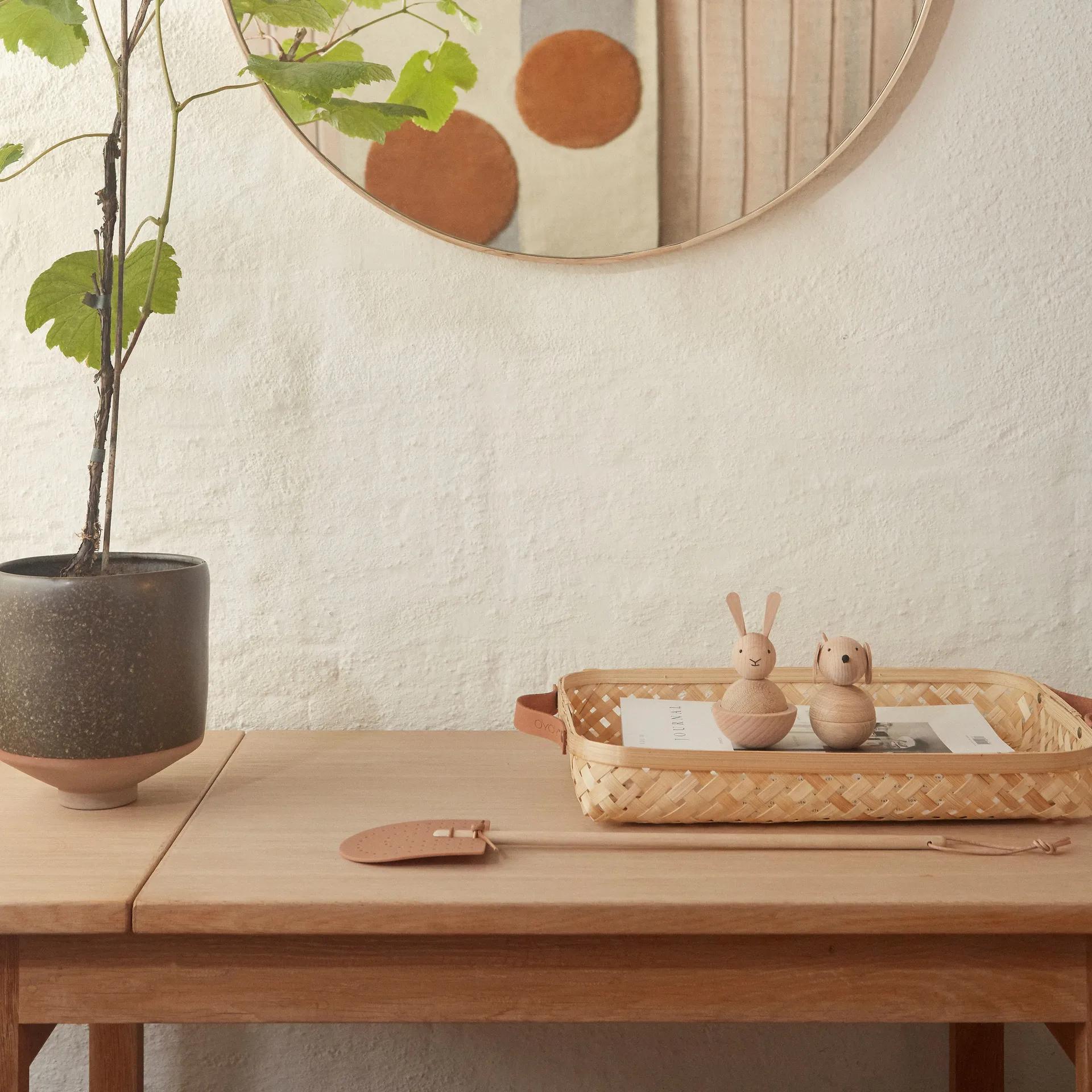 Sporta brödkorg 42x28 cm, natur OYOY