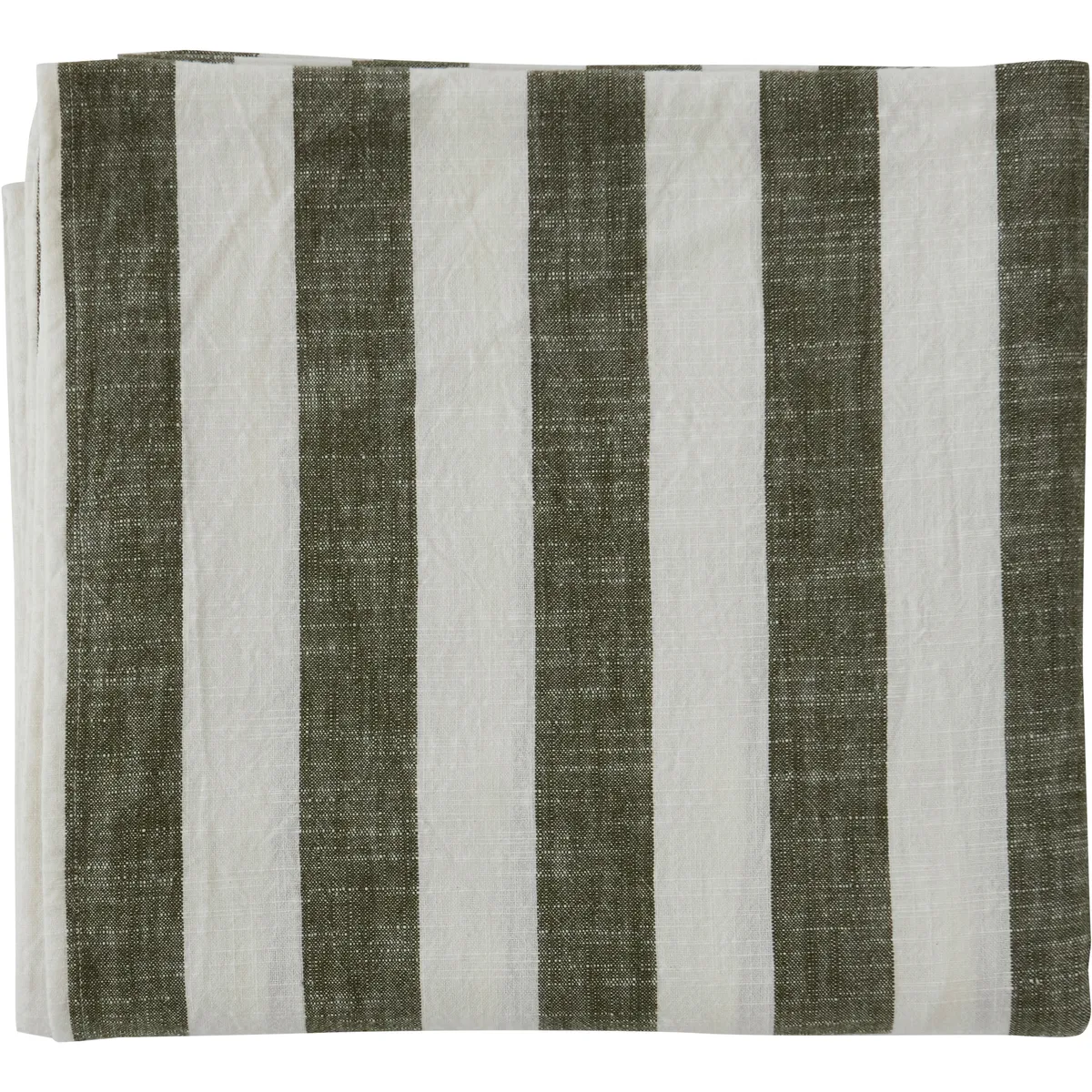 OYOY Striped bordsduk 140x260 cm Olive