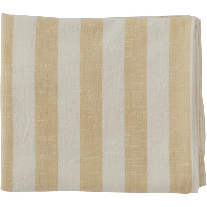 Striped bordsduk 140x260 cm - Vanilla - OYOY