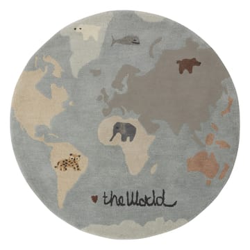 The world barnmatta Ø120 cm - Multi - OYOY