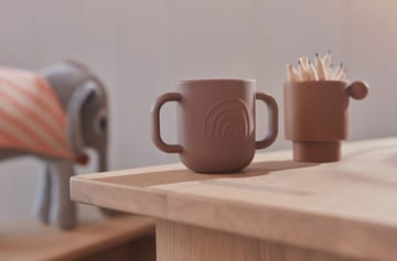 Tiny Inka kopp 2-pack - Caramel-rose - OYOY