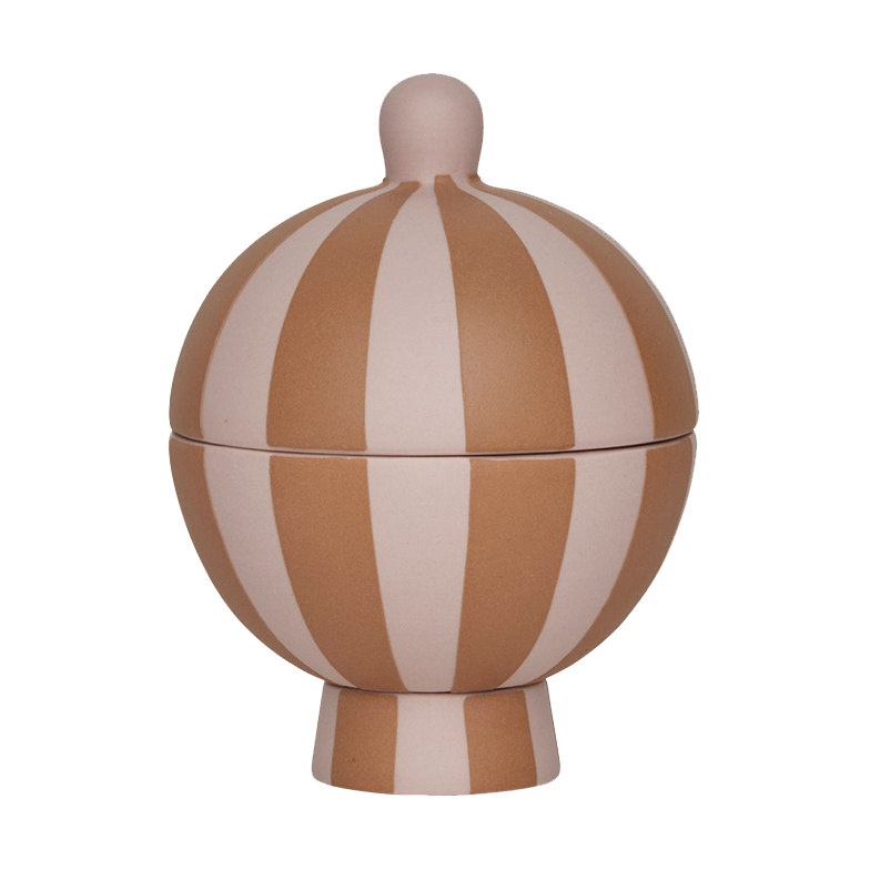 OYOY Toppu Bonbonniere Caramel-rose | Skandinavisk Design | Frukostskålar | Rosa