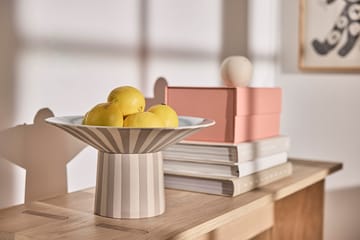 Toppu centerpiece hög 17xØ30 cm - Clay-Ice blue - OYOY