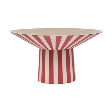 Toppu centerpiece hög 17xØ30 cm - Red-peach - OYOY