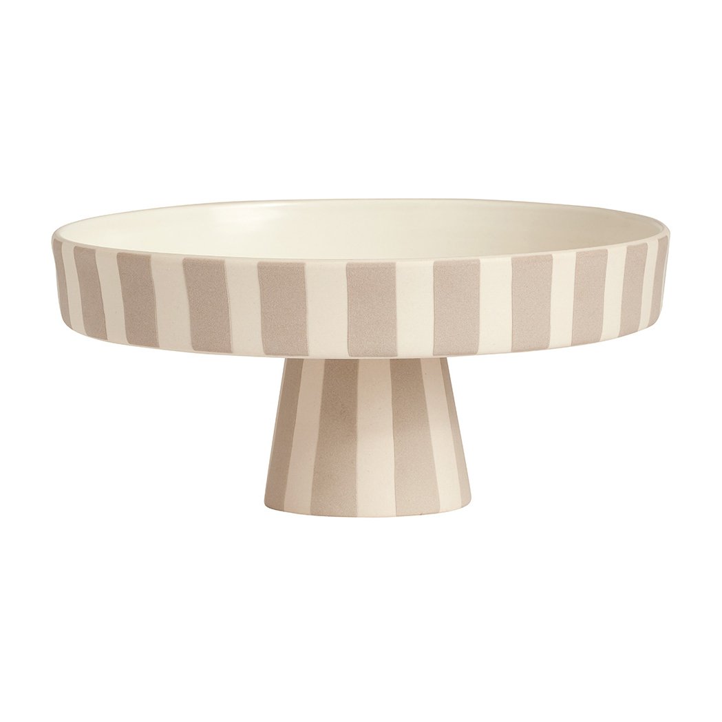 OYOY Toppu serveringsfat 20 cm Clay | Skandinavisk Design | Serveringsfat & Uppläggningsfat | Beige