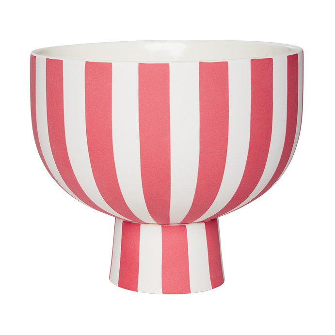 OYOY Toppu skål 15 cm Cherry Red | Skandinavisk Design | Fruktskålar | Röd