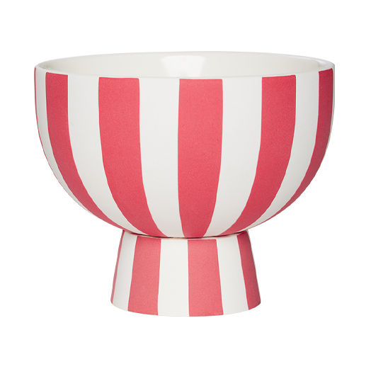 OYOY Toppu skål mini 12,6 cm Cherry Red | Skandinavisk Design | Serveringsskålar | Röd