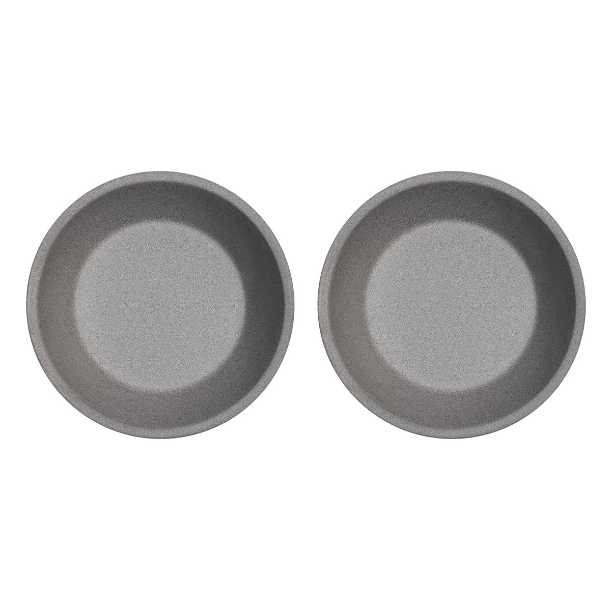 OYOY Yuka djup tallrik 19 cm 2-pack Stone | Skandinavisk Design | Djupa tallrikar | Grå
