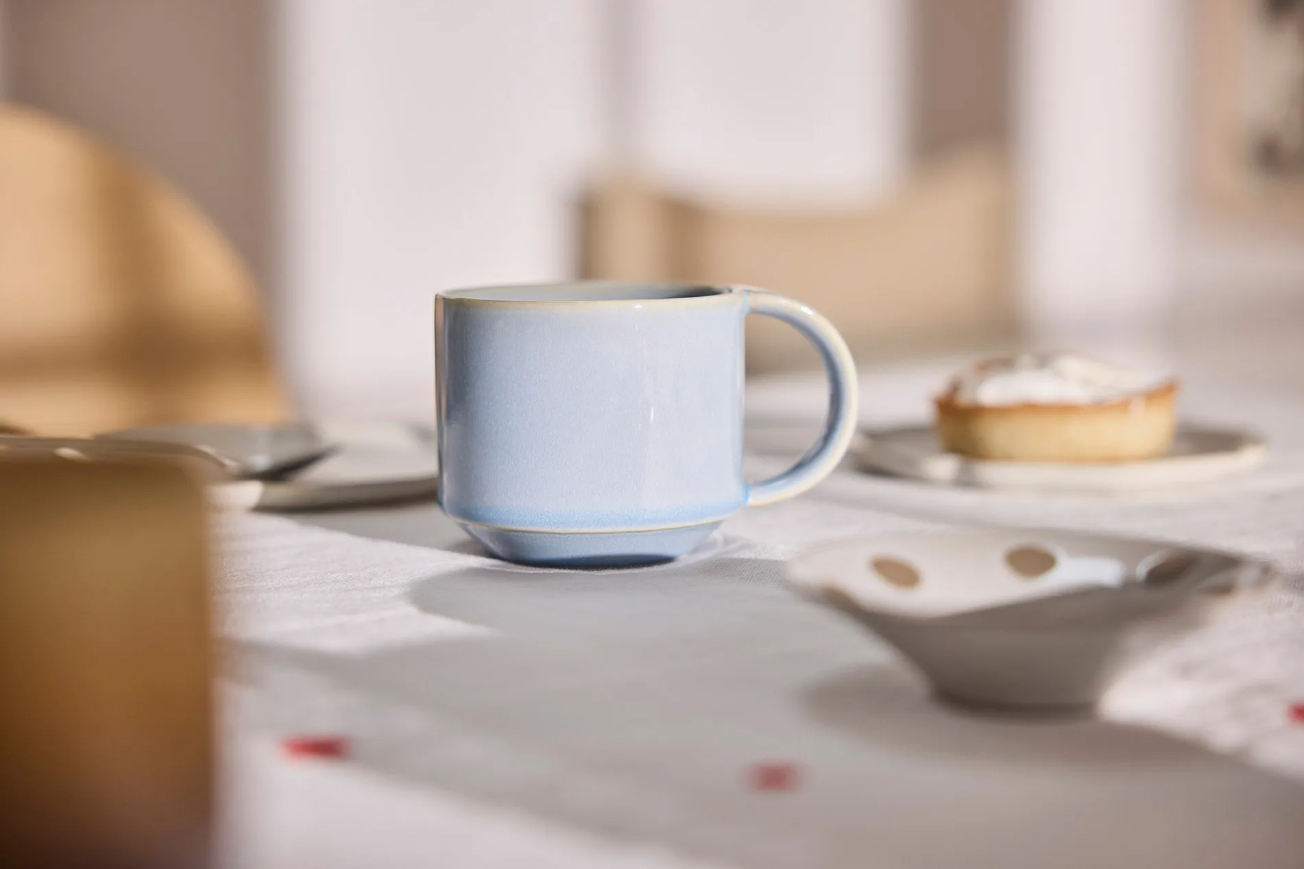 Yuka kopp 2-pack, Ice blue OYOY