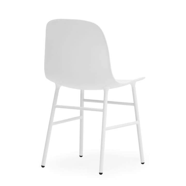 Form Chair stol metallben 2-pack - vit - Normann Copenhagen
