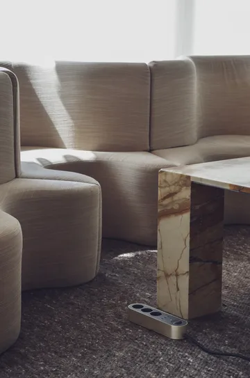 Edgar Power Bar grenuttag - Satin brass - palett3