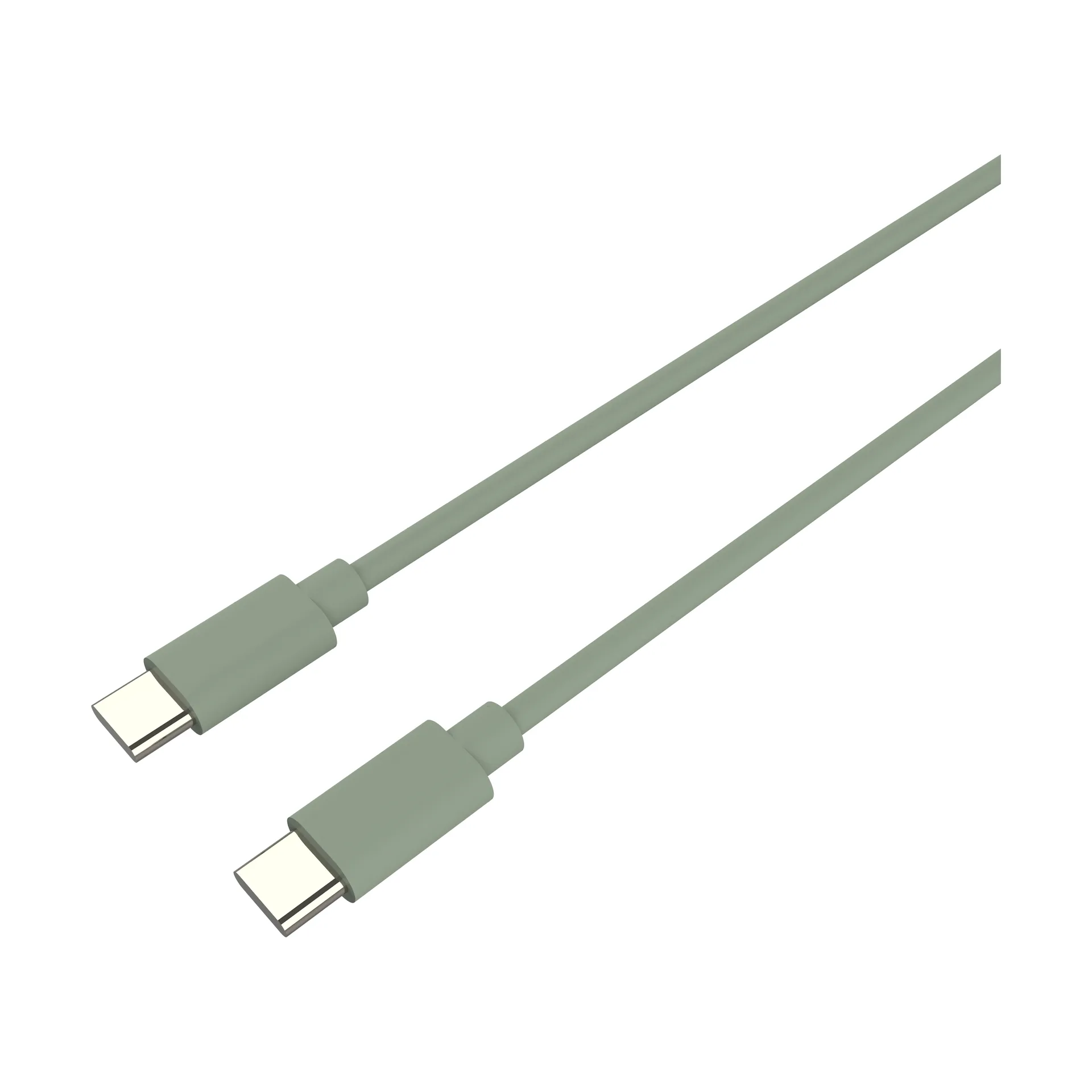 USB-C till USB-C kabel 240 w, Midsummer green, 2 m palett3
