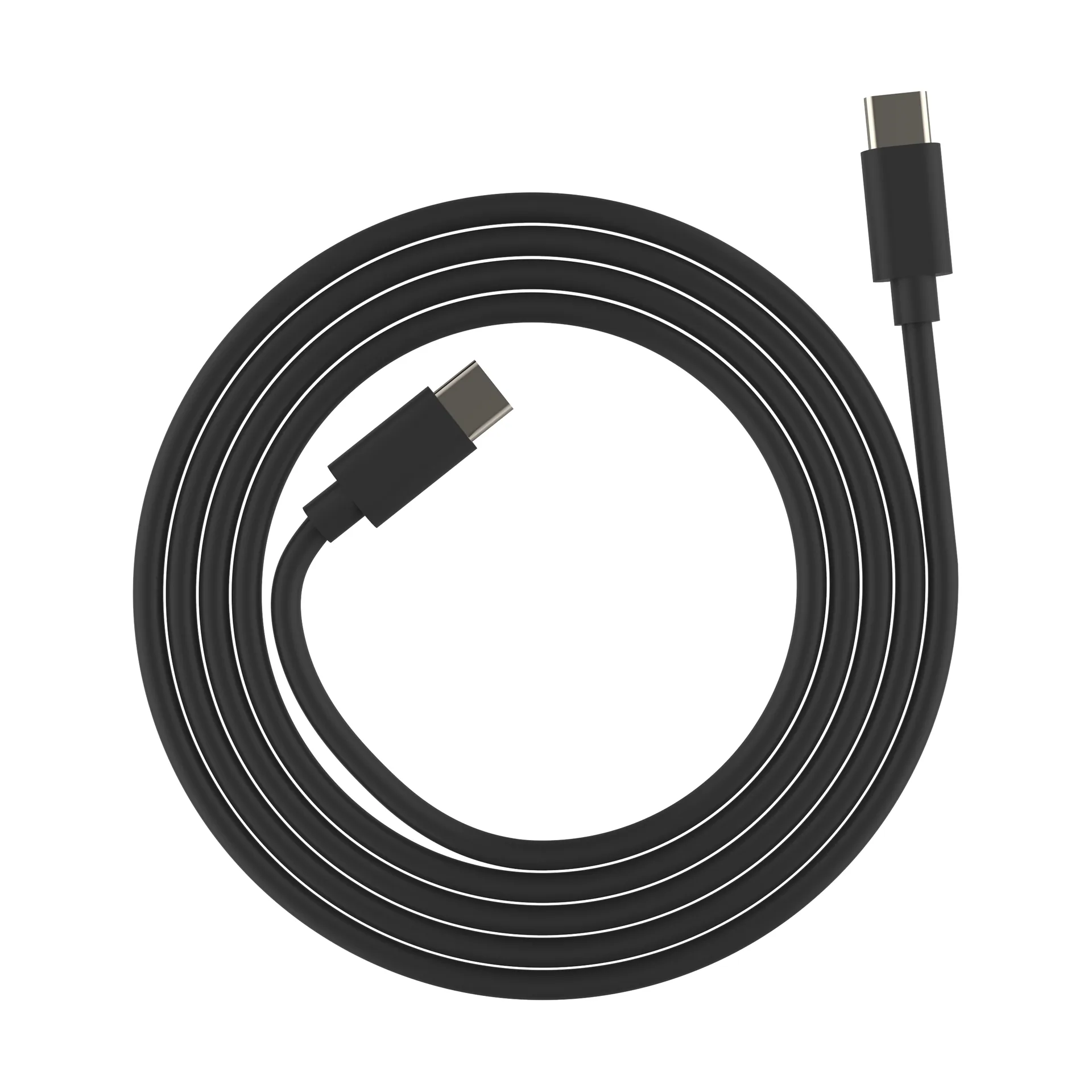 USB-C till USB-C kabel 240 w, Midwinter black, 2 m palett3
