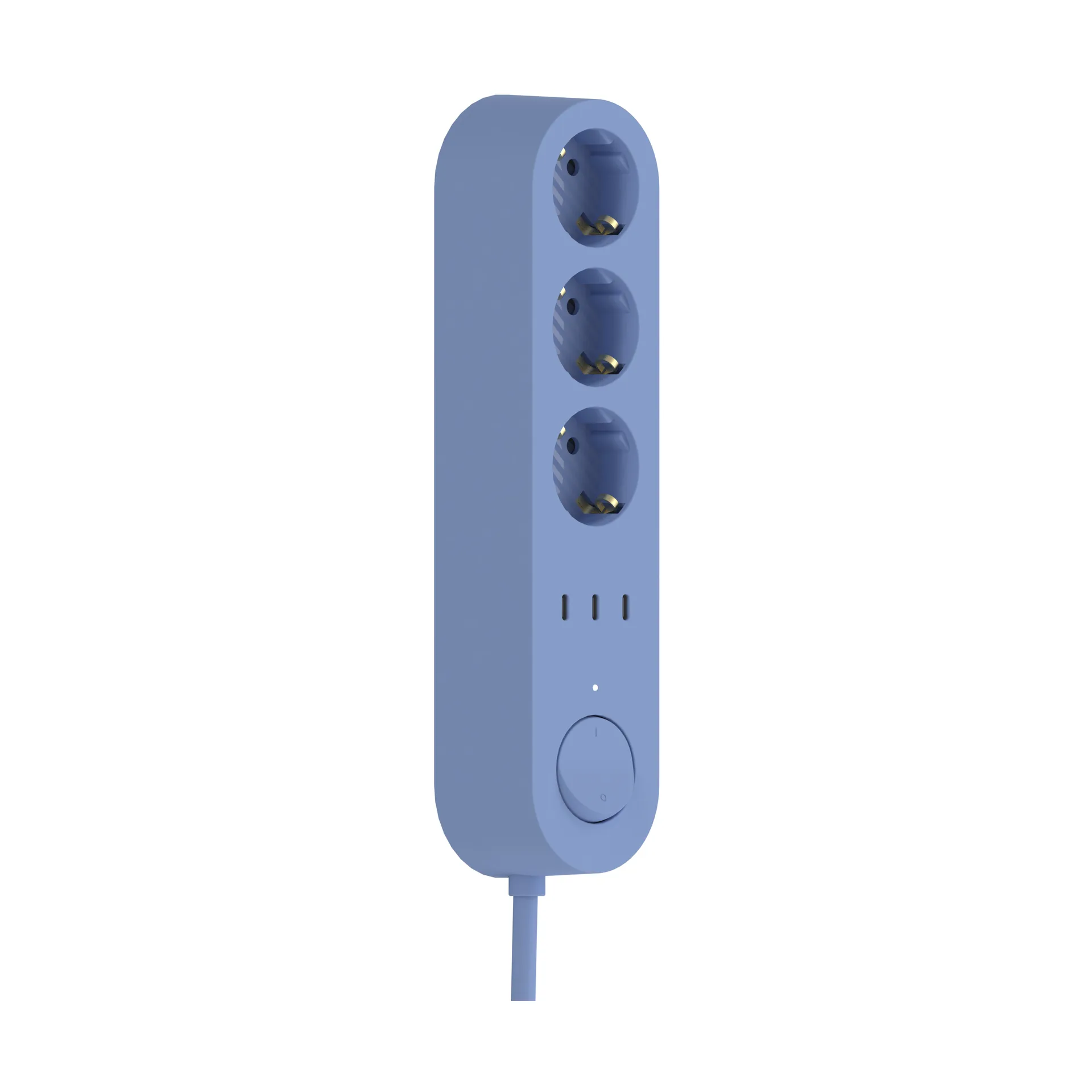 Palette Alma Power Bar grenuttag Kattegatt blue | Skandinavisk Design | Övriga lamptillbehör | Blå
