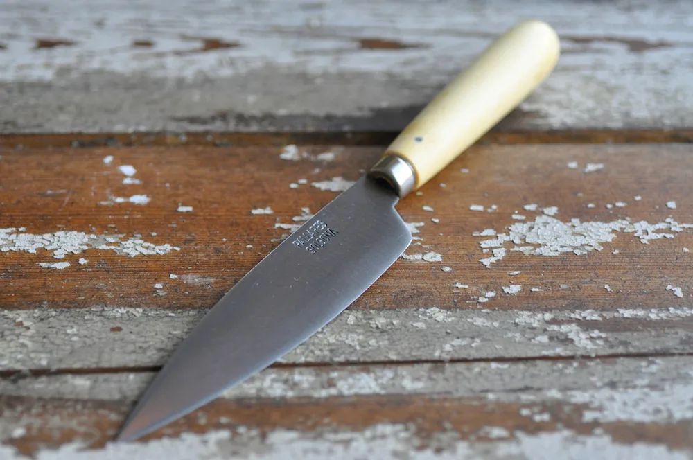 Pallarés traditionell kökskniv kolstål, 13 cm Pallarès