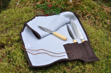 Pallarés traditionella köksknivar set om 3 - Kolstål - Pallarès