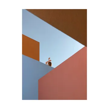 Angular Afternoon  poster - 30x40 cm - Paper Collective