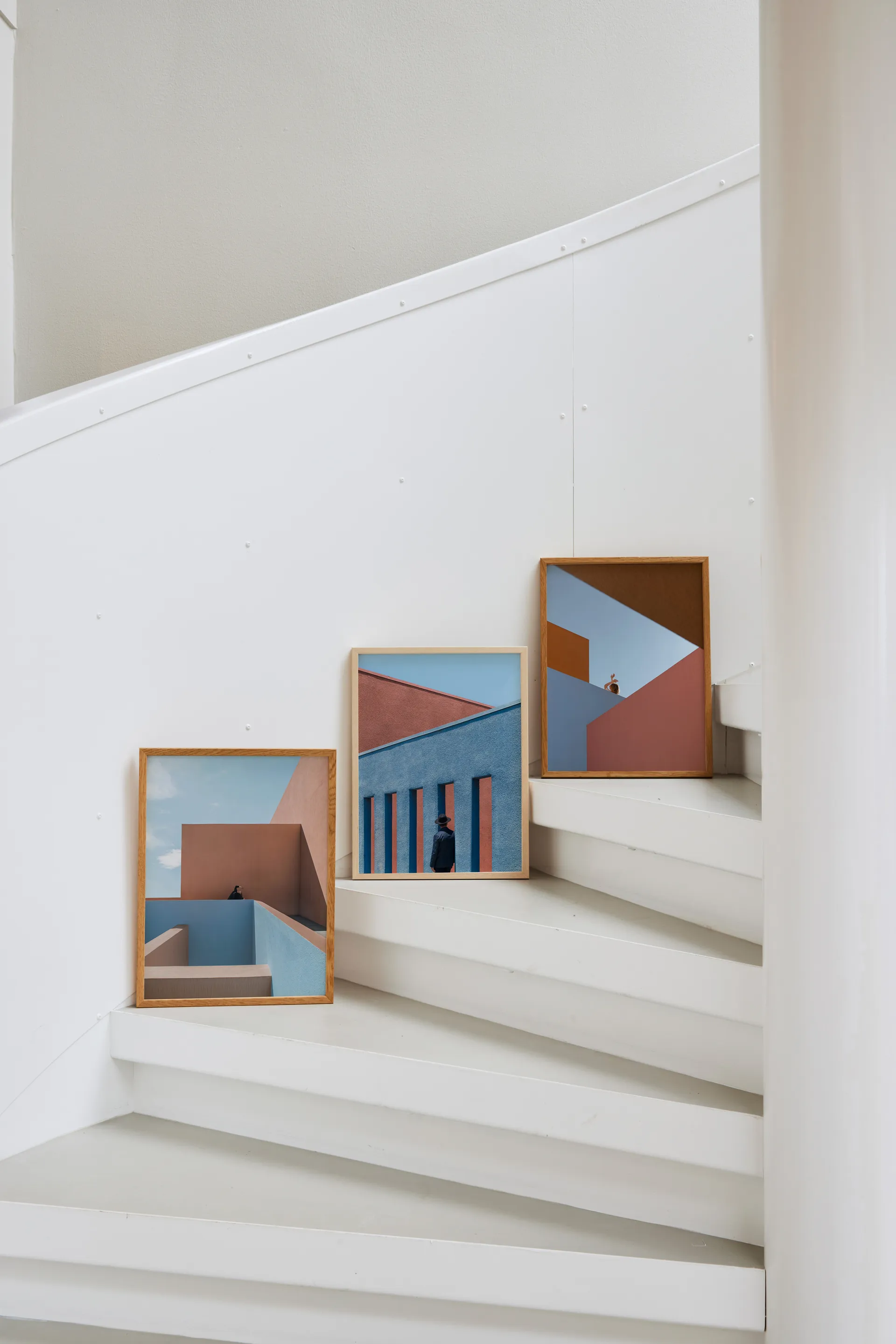 Angular Afternoon  poster, 30x40 cm Paper Collective