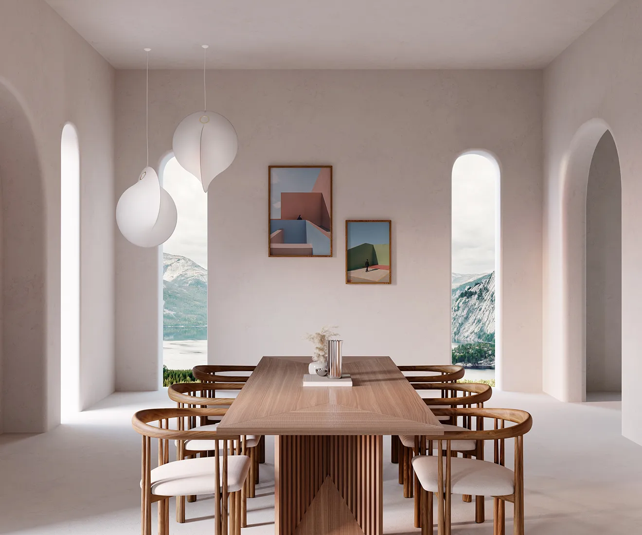 Angular Afternoon  poster, 50x70 cm Paper Collective