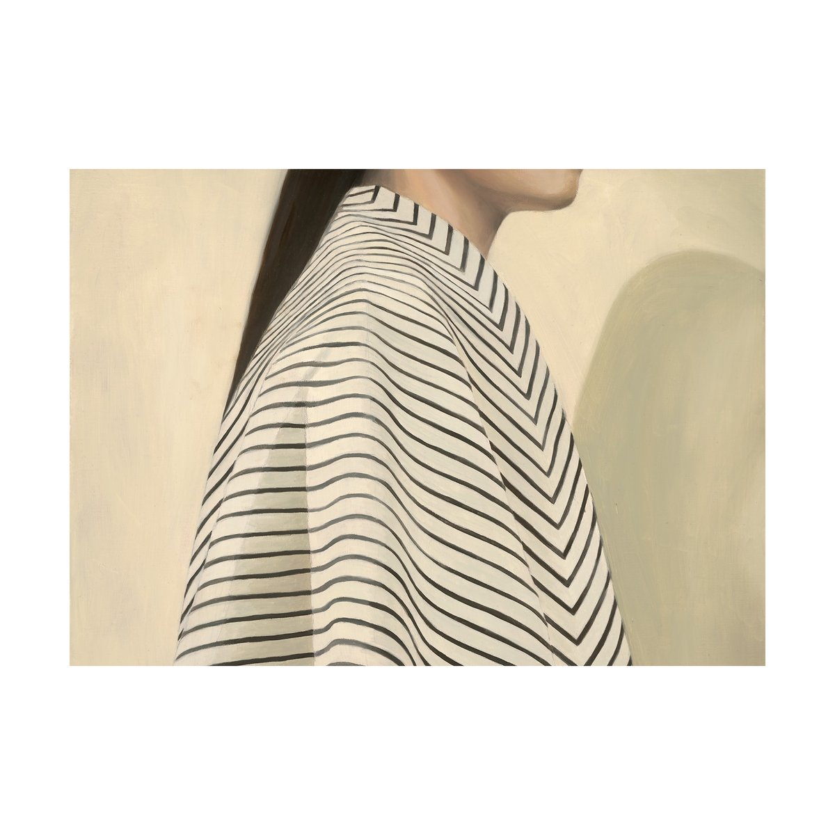 Paper Collective Black Stripes poster 50x70 cm | Skandinavisk Design | Posters | Vit