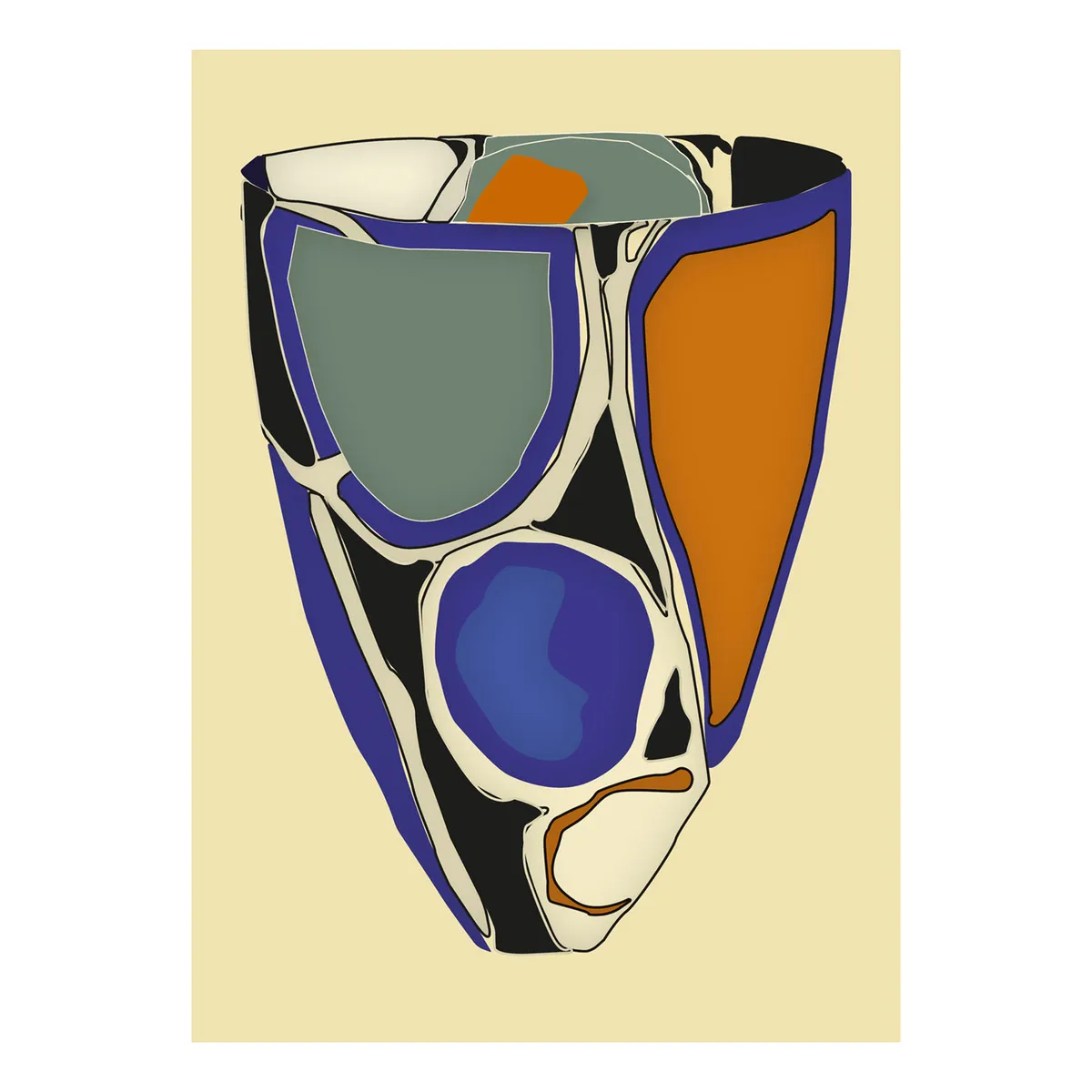 Paper Collective Cerámica 06 poster 30x40 cm