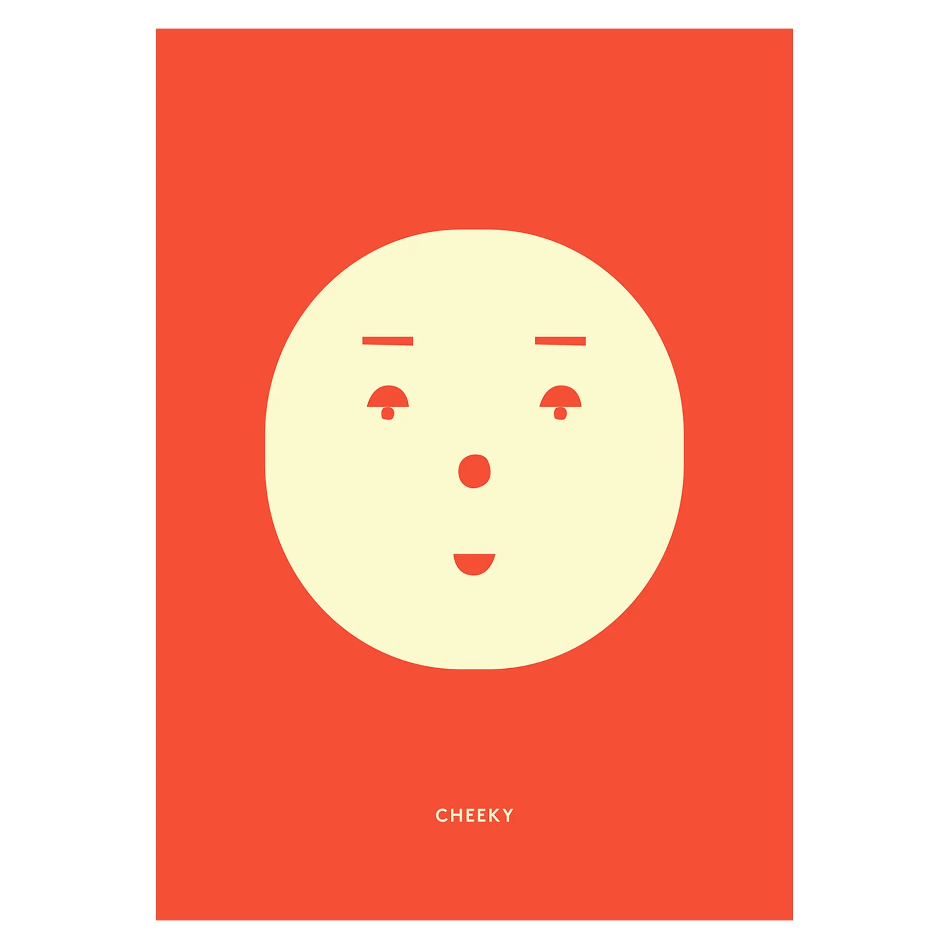 Cheeky Feeling poster, 30x40 cm Paper Collective