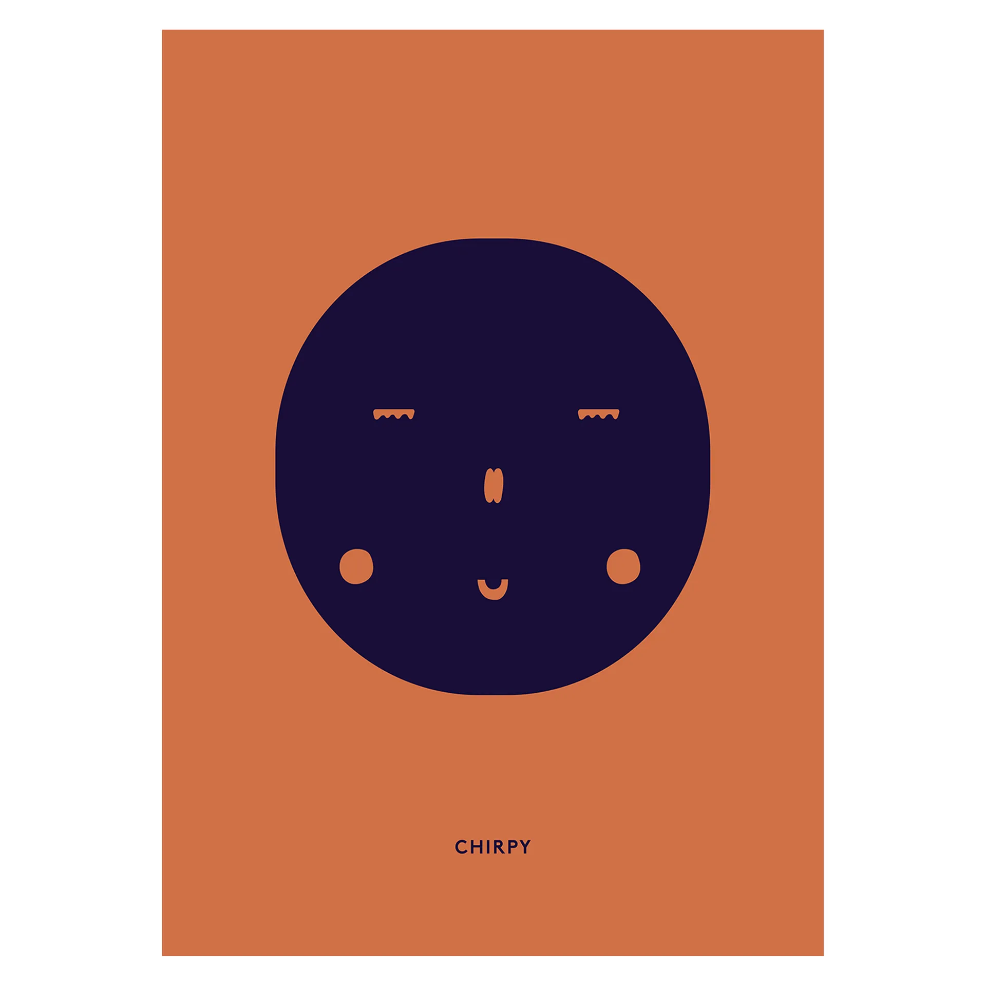Chirpy Feeling poster, 50x70 cm Paper Collective
