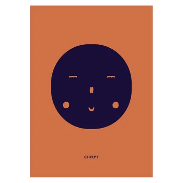 Chirpy Feeling poster - 50x70 cm - Paper Collective