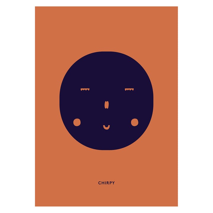 Chirpy Feeling poster - 50x70 cm - Paper Collective