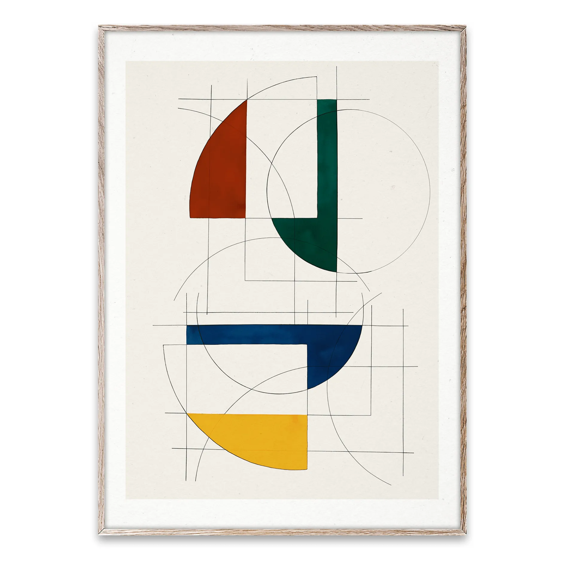 Constructions 01 poster, 50x70 cm Paper Collective