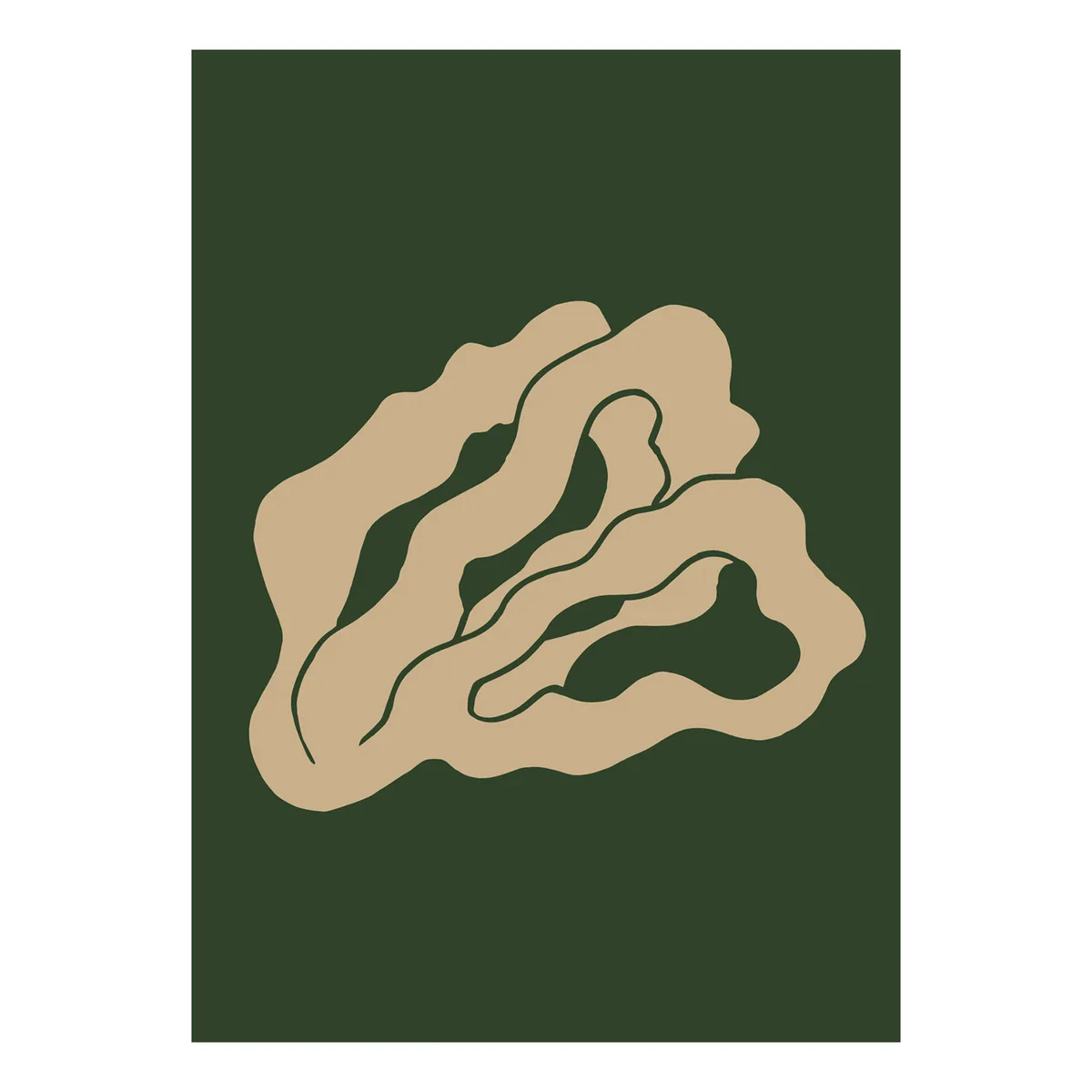 Paper Collective Coral 02 poster 30x40 cm