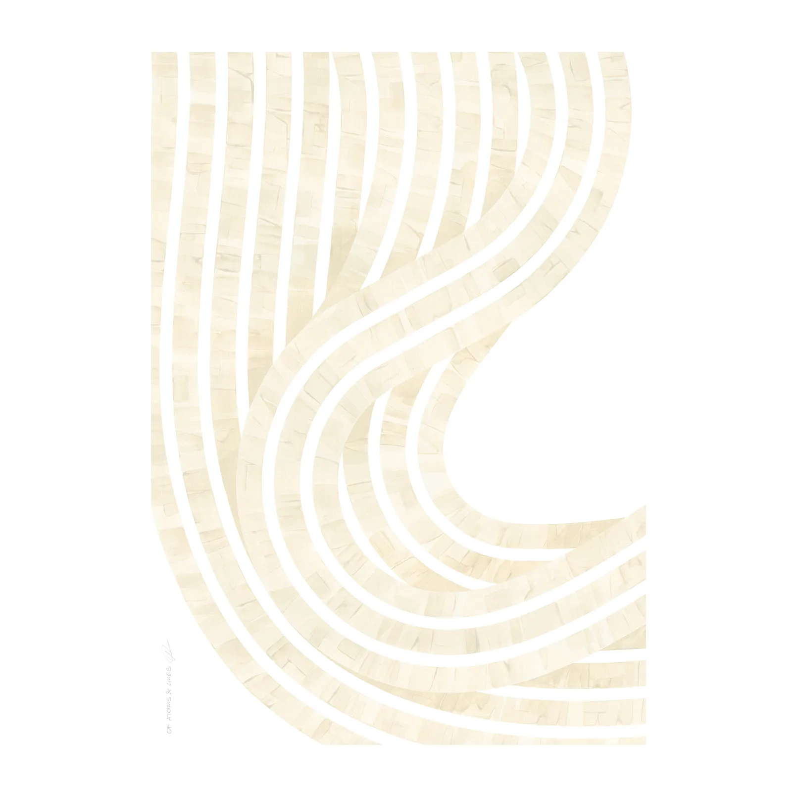 Entropy Sand 01 poster, 30x40 cm Paper Collective