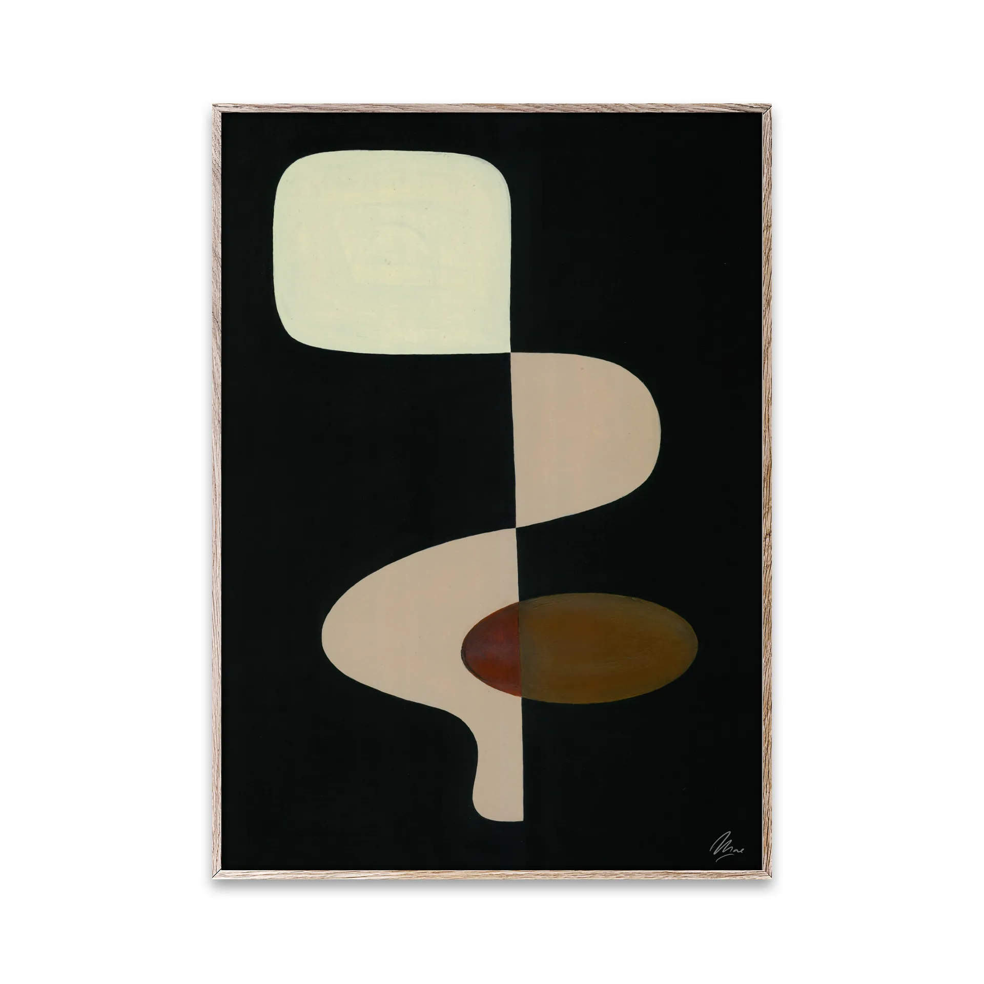 Faces 02 poster, 30x40 cm Paper Collective