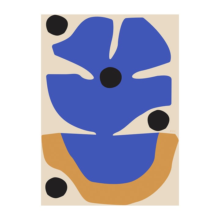 Flor Azul poster - 30x40 cm - Paper Collective