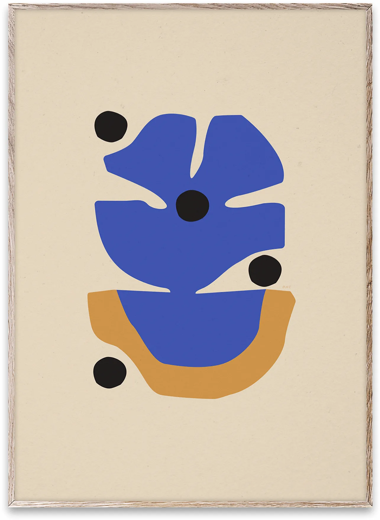 Flor Azul poster, 50x70 cm Paper Collective