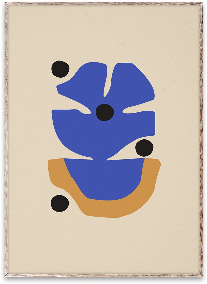 Flor Azul poster - 50x70 cm - Paper Collective