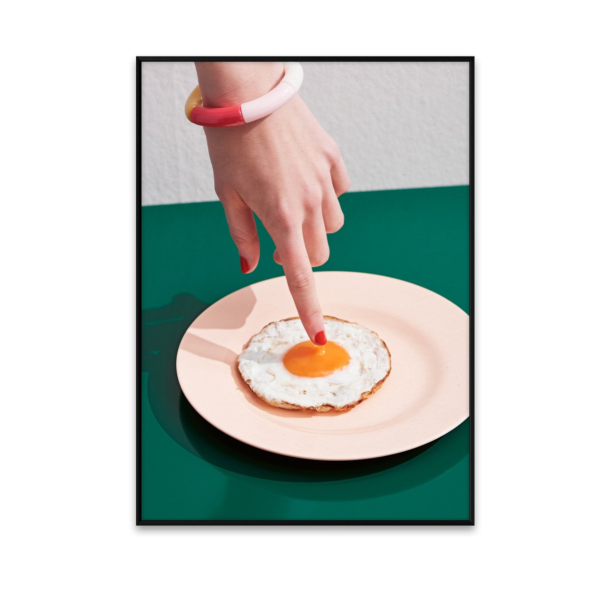 Paper Collective Fried Egg poster 30x40 cm | Skandinavisk Design | Posters | Multi