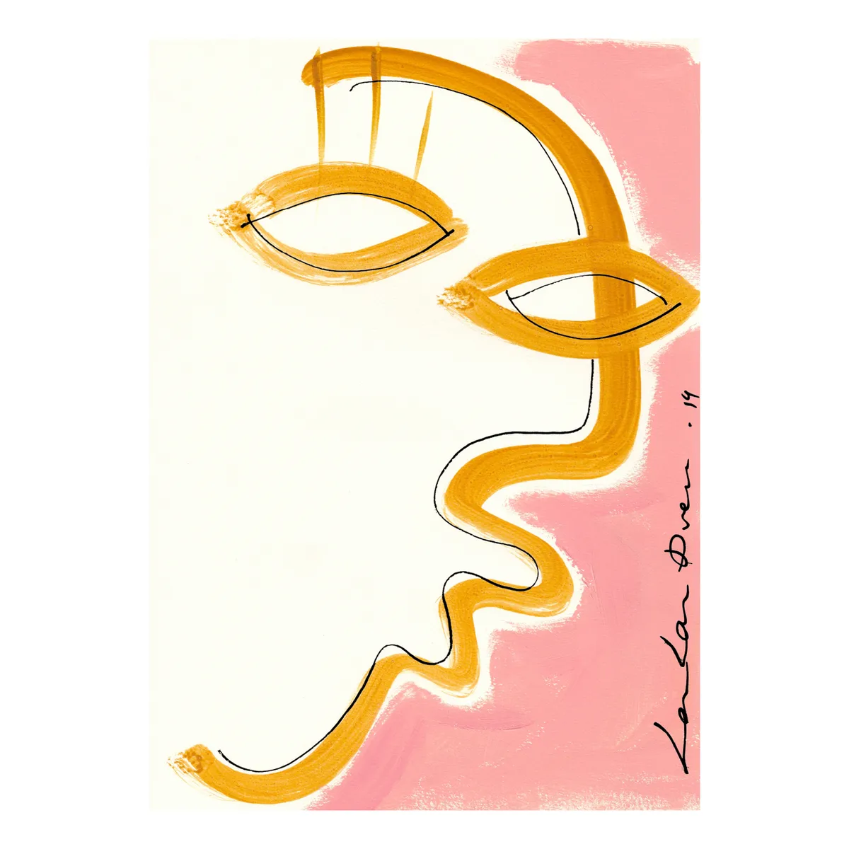 Paper Collective Gentil poster 50x70 cm