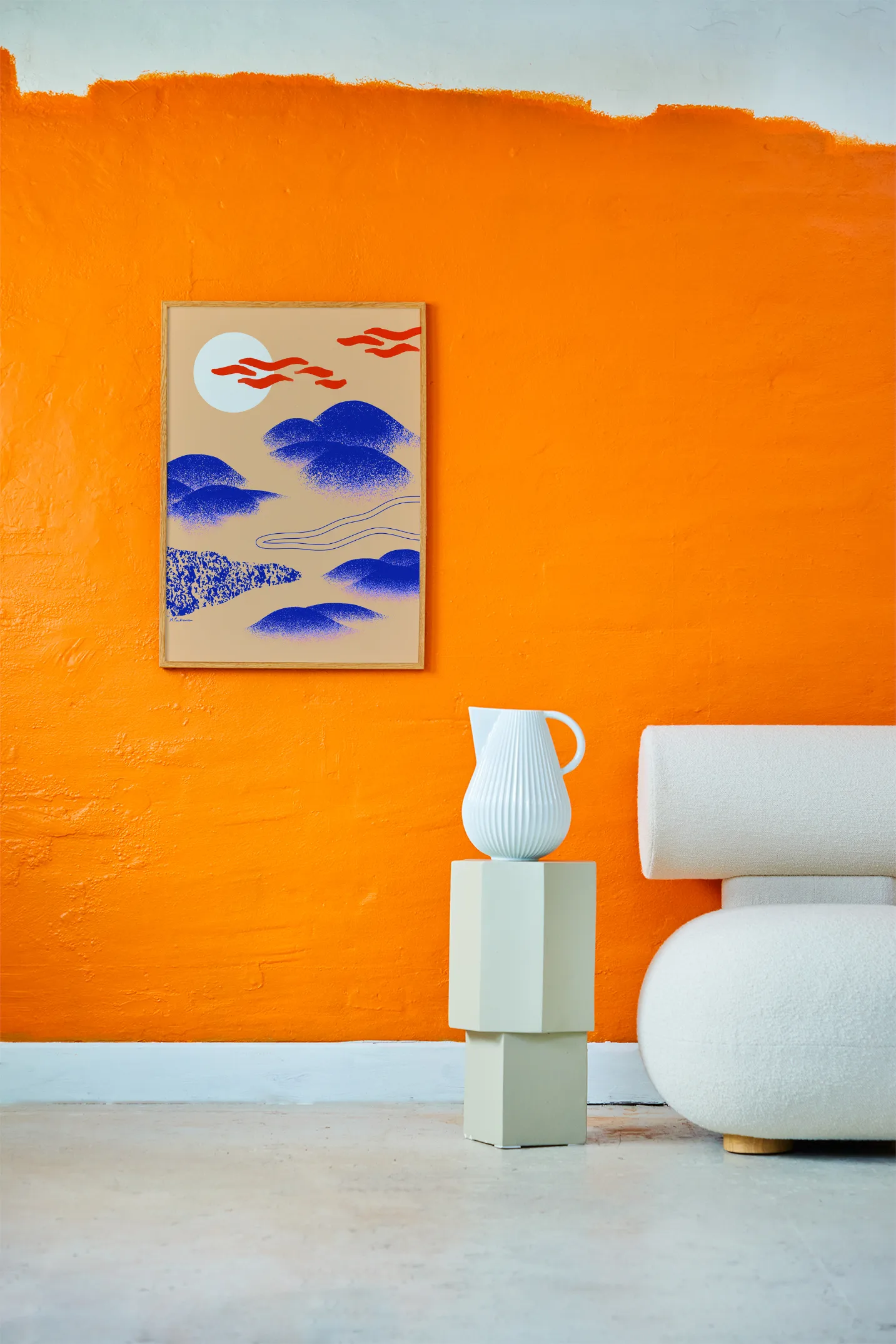 Japanese Hills poster, 30x40 cm Paper Collective