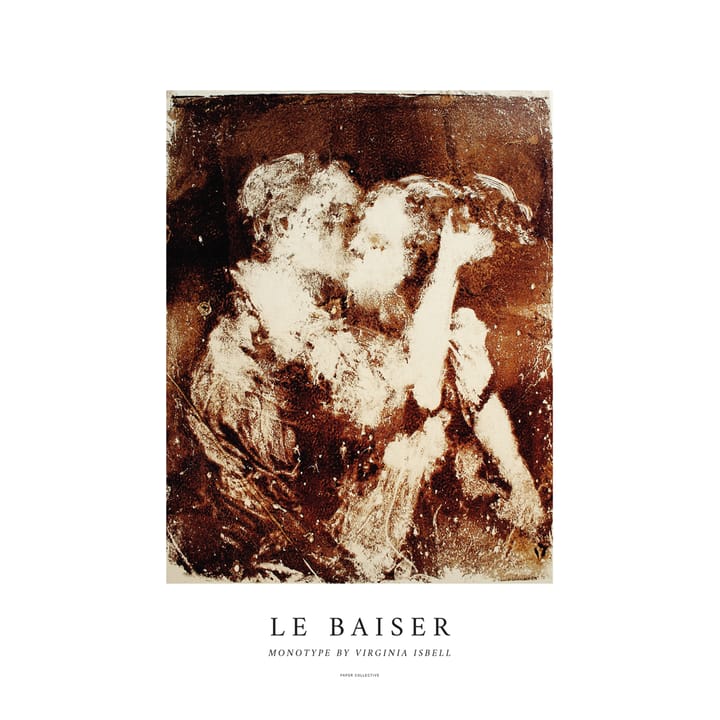 Le Baiser poster - 50x70 cm - Paper Collective