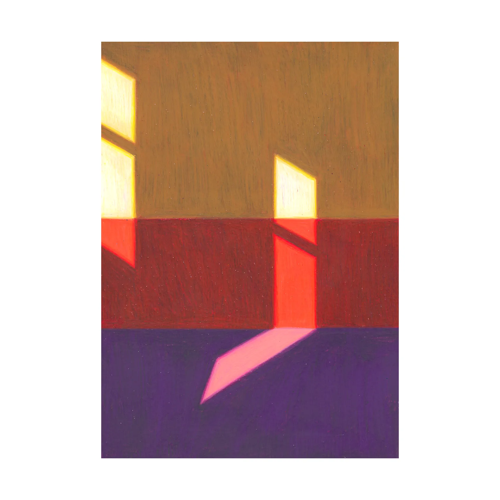 Les Vacances 02  poster, 30x40 cm Paper Collective