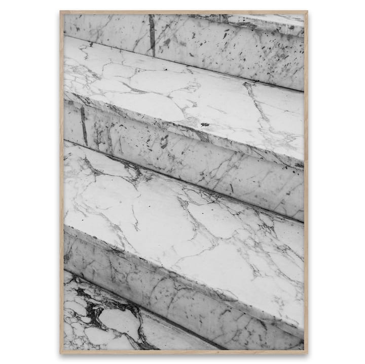 Marble steps poster - 50x70 cm - Paper Collective