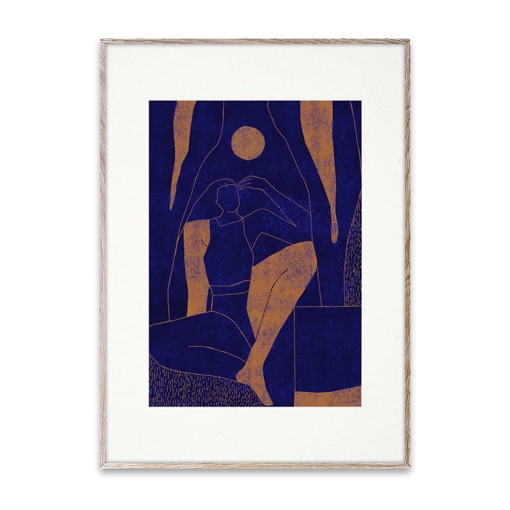 Mujer y Calor 01 poster, 30x40 cm Paper Collective